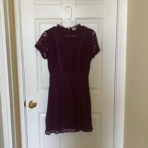 Francesca’s high neck semi formal dress